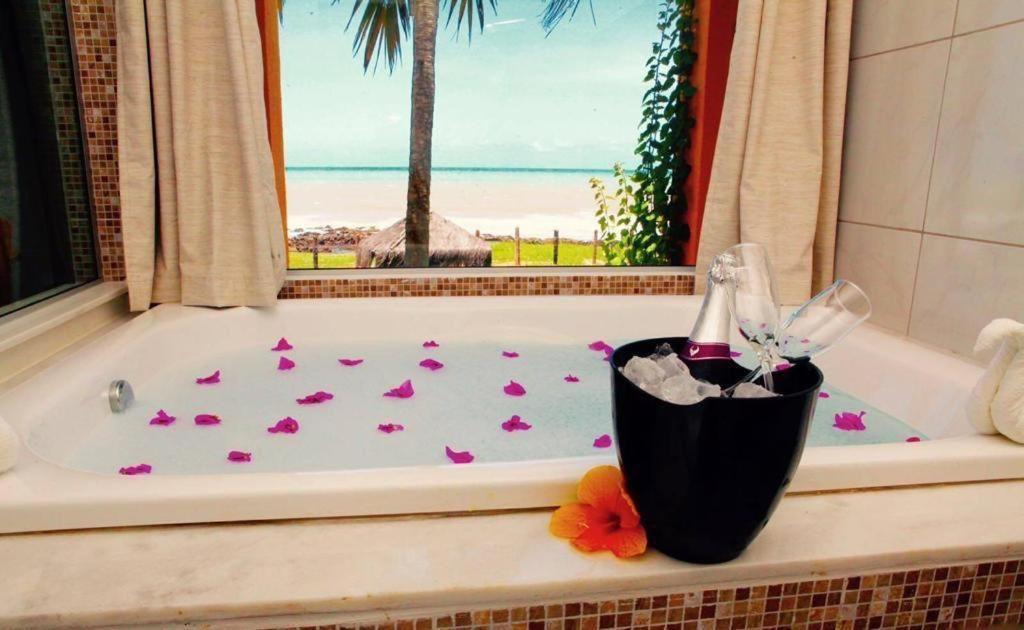 Enseada Dos Mares Beach Bungalows サン・ミゲル・ド・ゴストーゾ エクステリア 写真